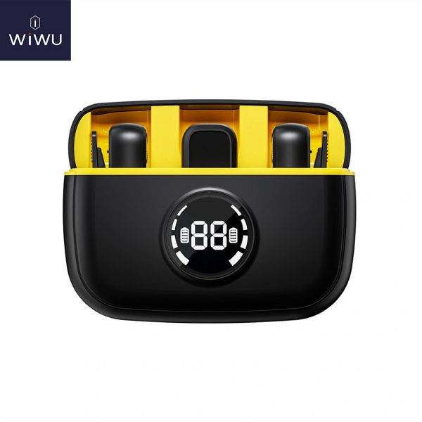 WIWU Wi-WM003 Duo Wireless Mini Microphone System Dual Set for Smartphones & Cameras