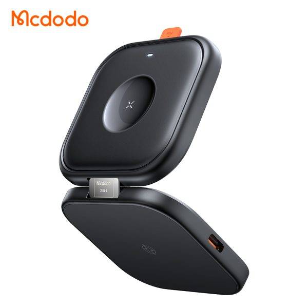 McDodo CH-216 15W 2-in-1 Foldable Magnetic Wireless Charger