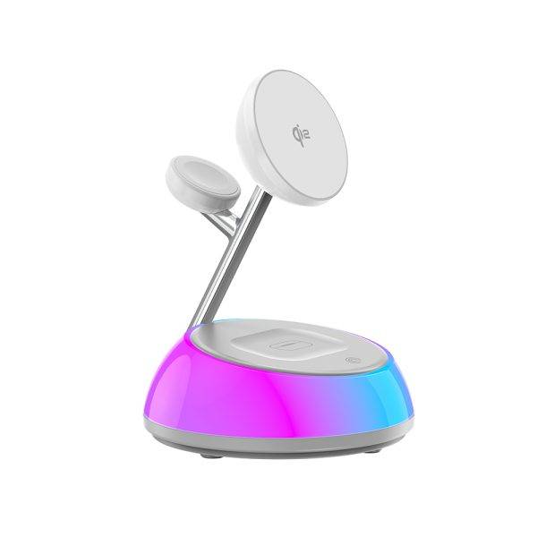 WiWU Aurora Qi2 3in1 15W Wireless Charger