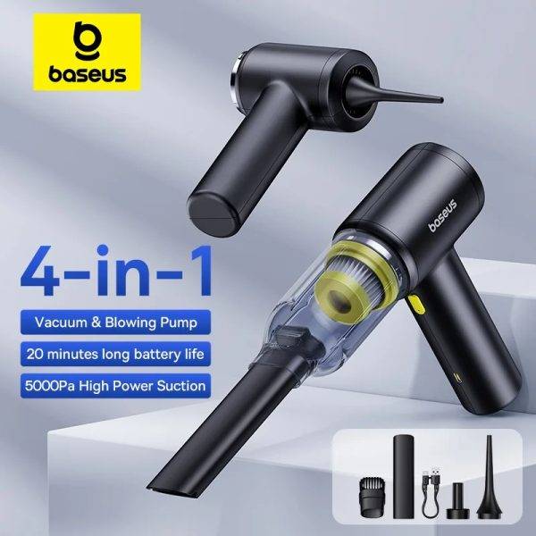 Baseus AT Portable High-Power Car Vacuum Cleaner