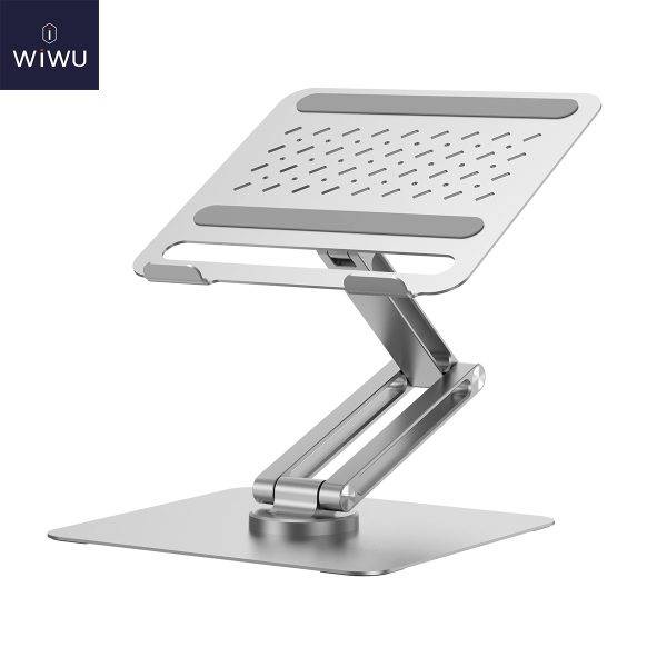 WiWU S801 Ergonomic Laptop Stand With Adjustable Aluminum Alloy WiWU S801 Ergonomic Laptop Stand With Adjustable Aluminum Alloy
