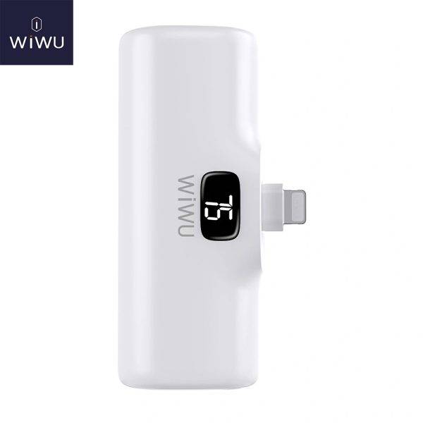 WiWU Wi-P017 Capsule Series 5000mAh 2-in-1 Lightning Power Bank