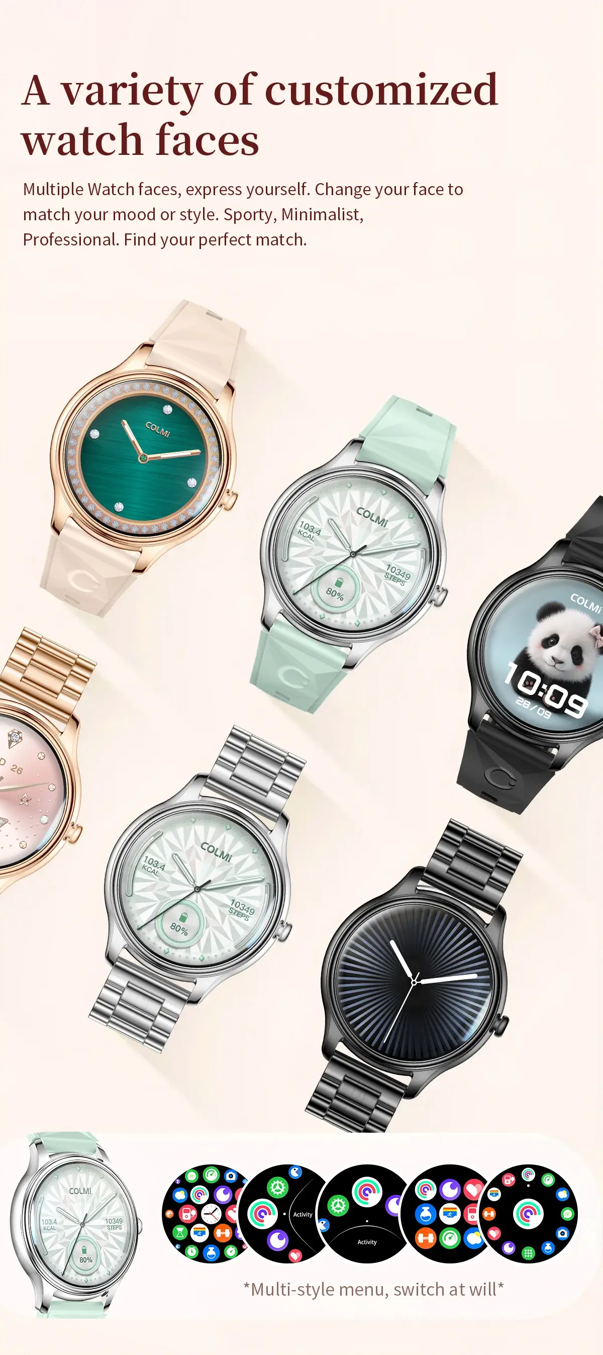 COLMI L28 Bluetooth Calling Smart Watch