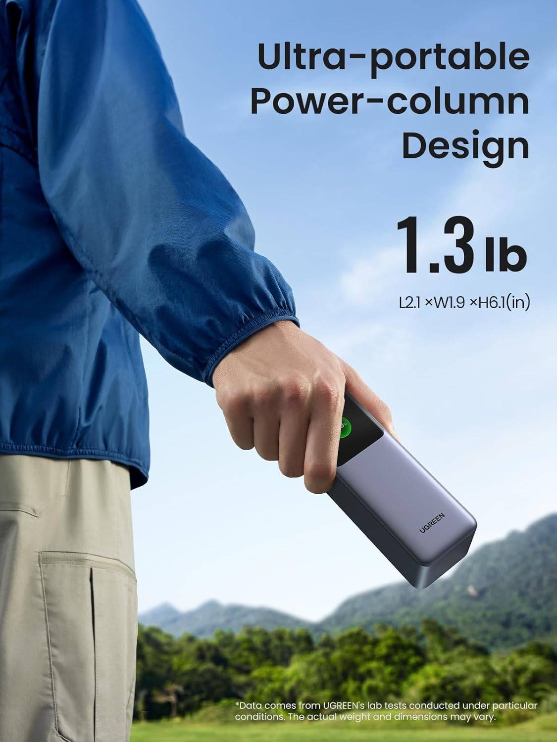 UGREEN PB722 Nexode 25000mAh 200W Ultra Fast Charging Power Bank 35525