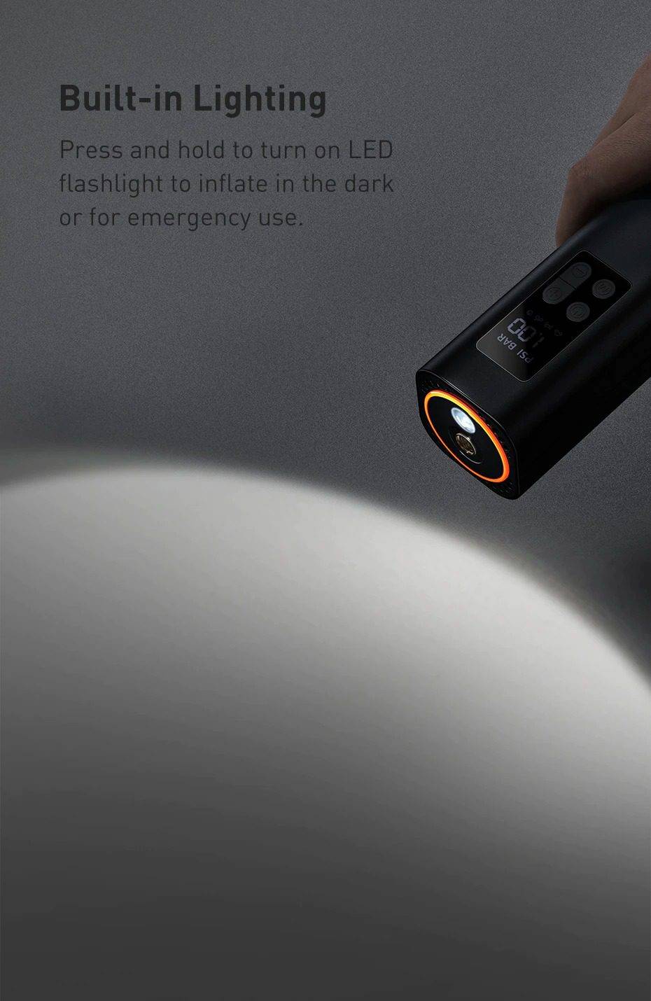 Baseus BS-CG003 Super Mini Portable Inflator Pump
