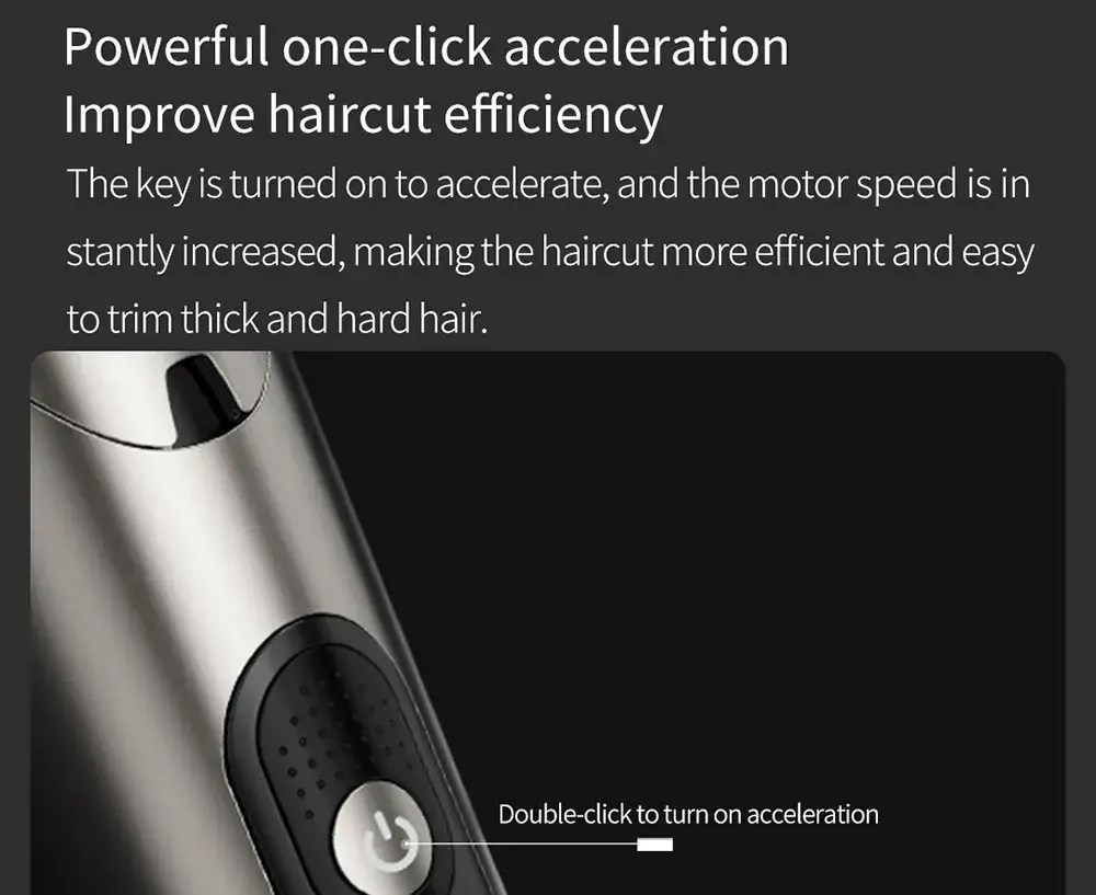 Xiaomi RIWA RE-6305 Professional Washable Rechargeable Hair Clipper & Barber Trimmer
