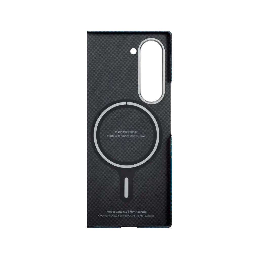 Pitaka MagEZ Case 5 Tactile Woven Case for Galaxy Z Fold 6 -Moonrise 1500D
