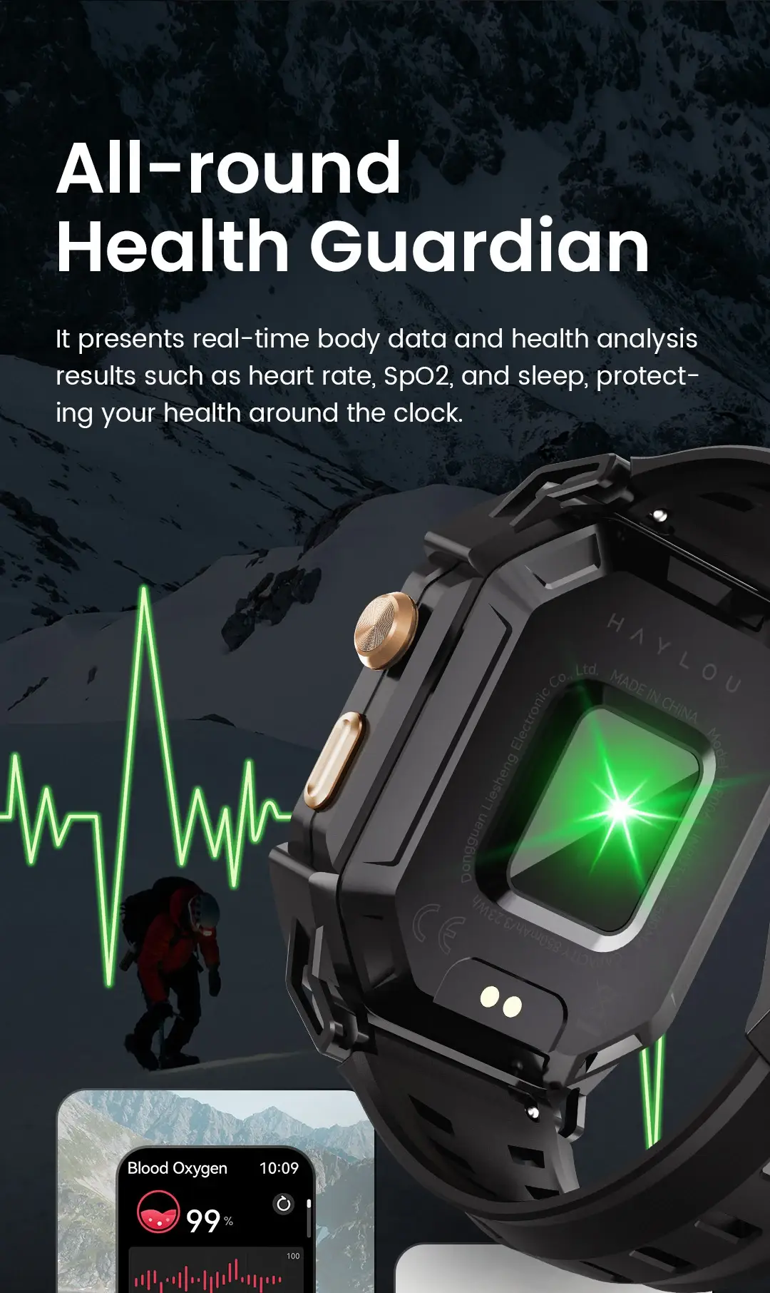 Haylou IRON N1 Bluetooth Calling Smartwatch