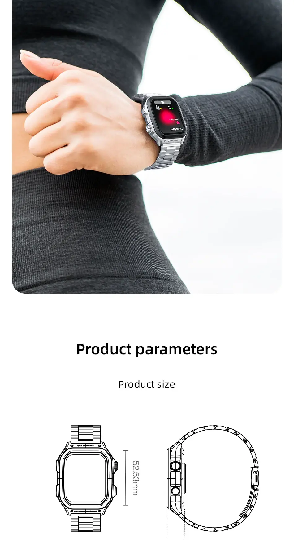 Awei H53 GPS Sports Smartwatch
