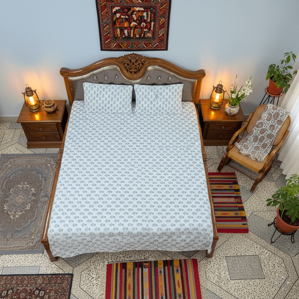 Luxury Export Quality King Size Bedsheet