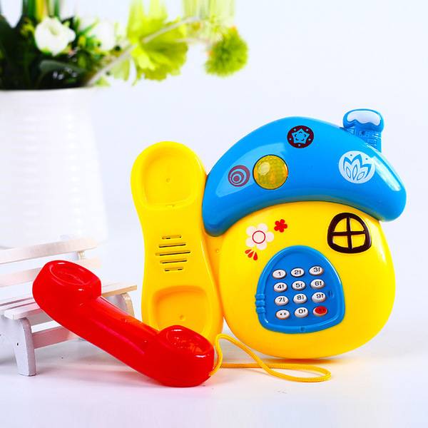 Imported Cute Mushroom Phone Toy