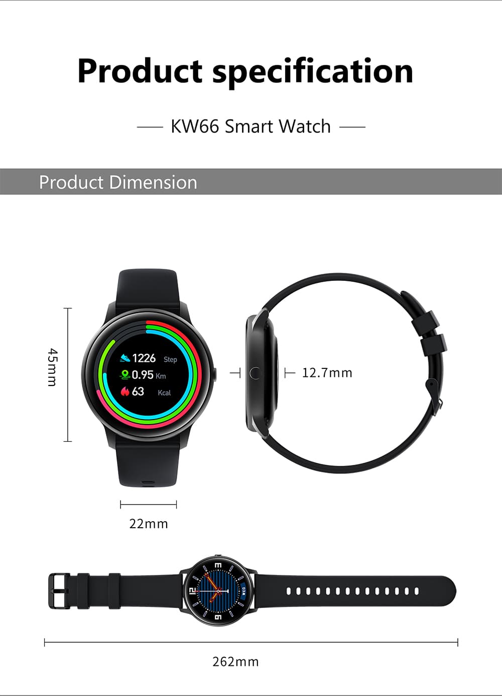 Xiaomi IMILAB KW66 Smartwatch