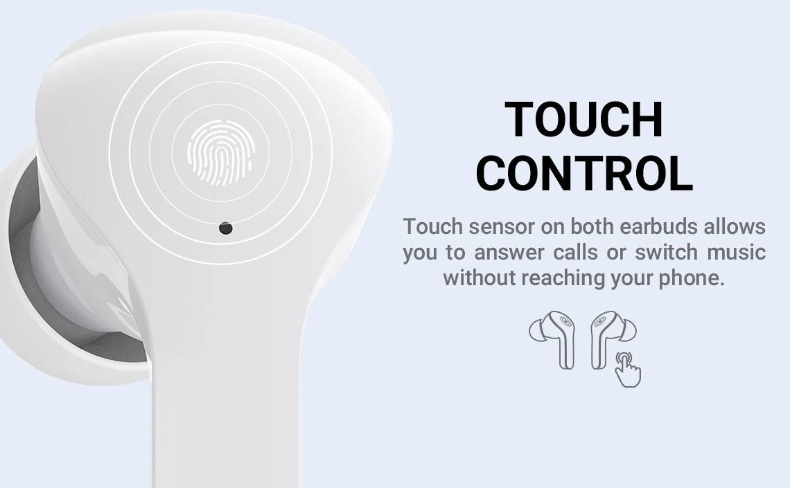 Acefast Crystal T6 True Wireless Stereo TWS Earbuds