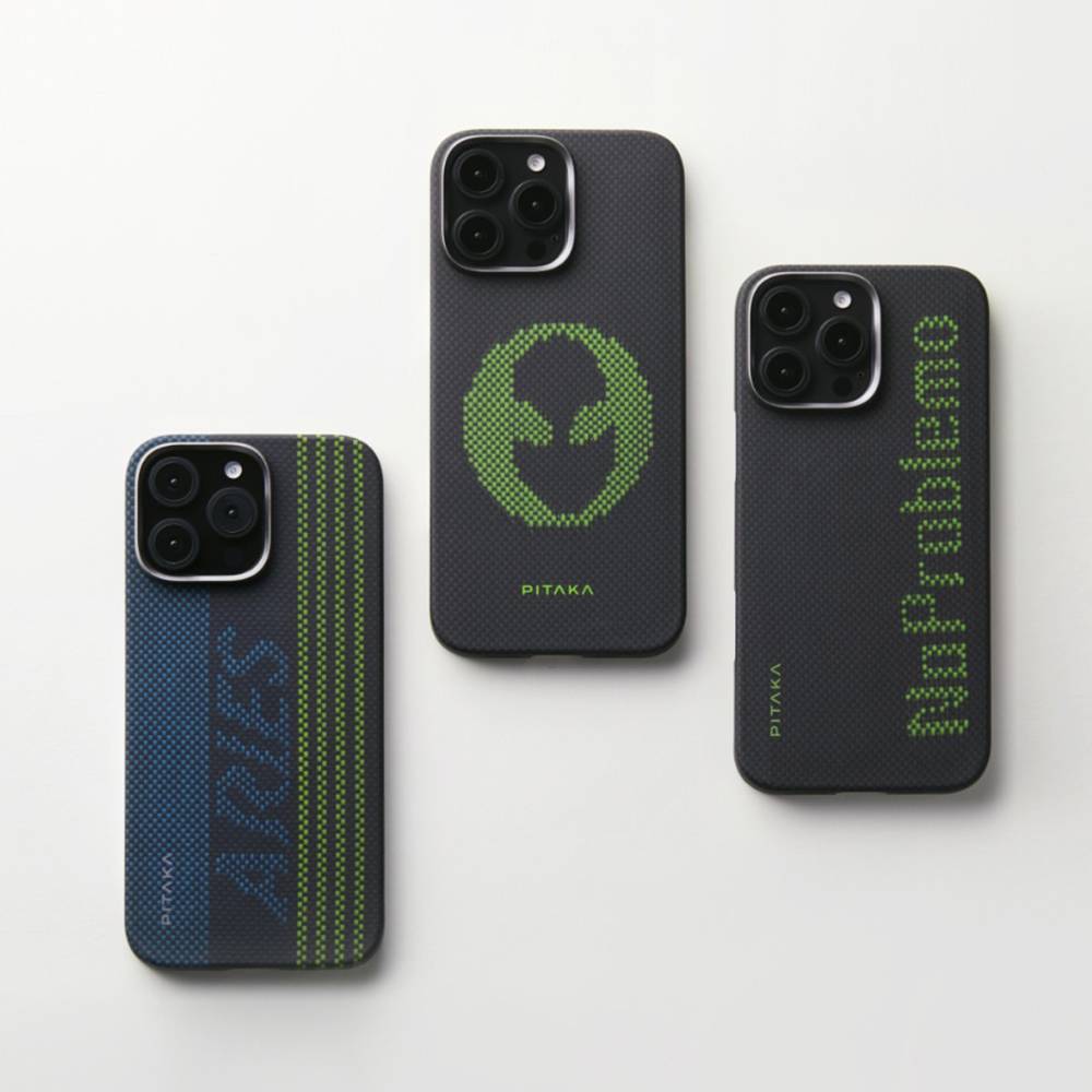 Pitaka Aries Tactile Woven Case for iPhone 16 Pro -NoProblemo