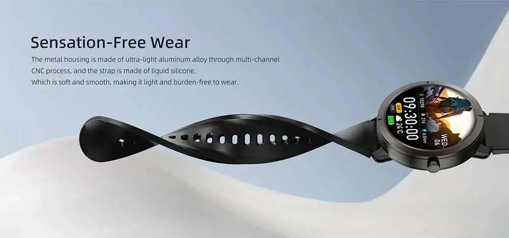 YES Trail GPS AMOLED BT Calling Smartwatch