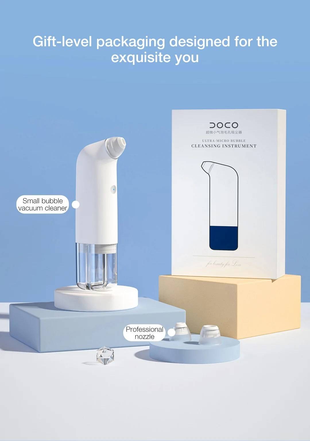 Xiaomi DOCO Ultra-Micro Bubble Pore Vacuum Blackhead Remover