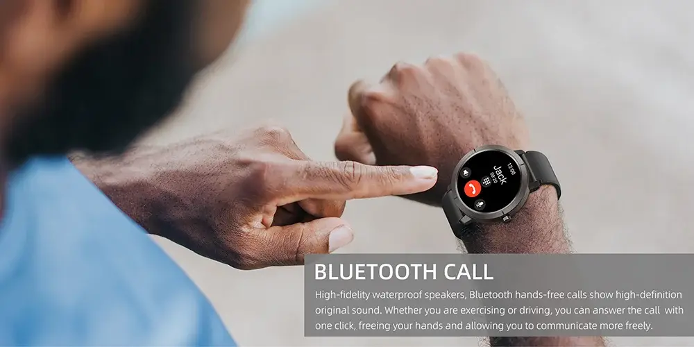 YES Trail GPS AMOLED BT Calling Smartwatch