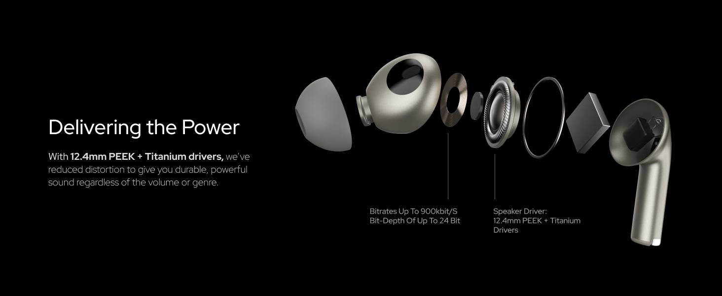 Noise Master Buds by BOSE 49dB ANC 6-Mic ENC & Spatial Audio