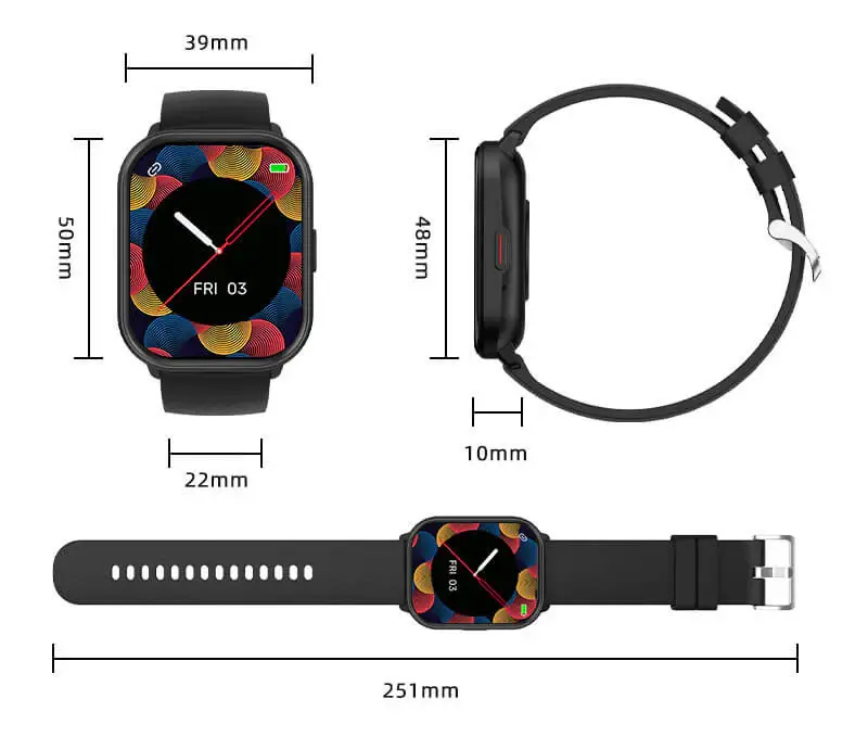 VALDUS VS02 Fashion Hybrid Smart Watch for Men & Women Activity & Fitness Tracker