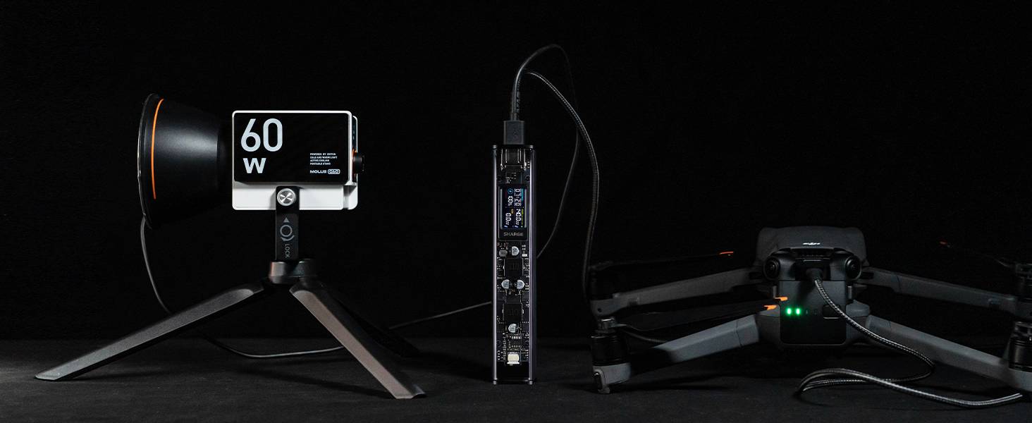 Sharge Shargeek 140 Power Bank 20000mAh 140W Ultra-Fast Charging & Transparent Design