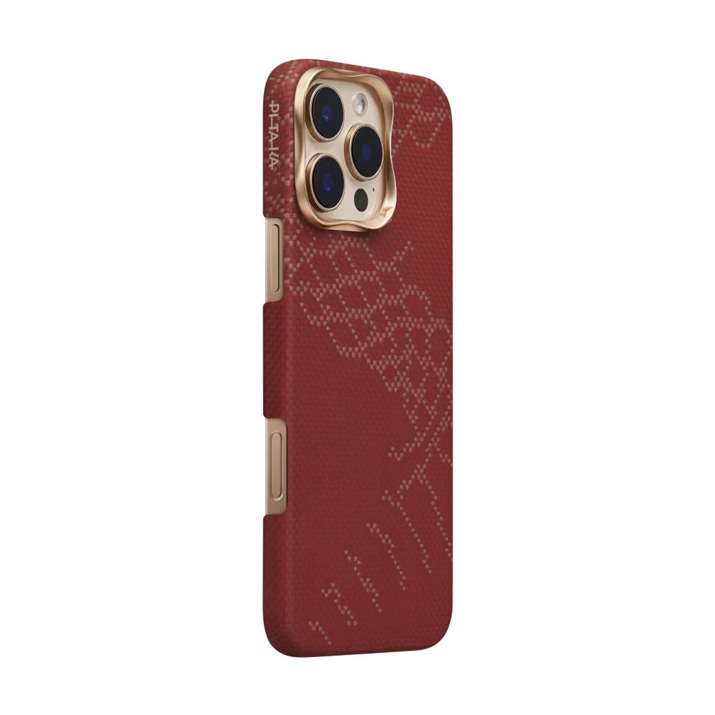 Pitaka Snake Ridge Case For iPhone 16 Pro Max (Sunny Day)