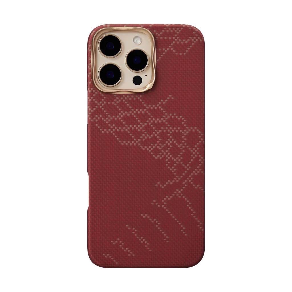 Pitaka Snake Ridge Case For iPhone 16 Pro Max (Sunny Day)