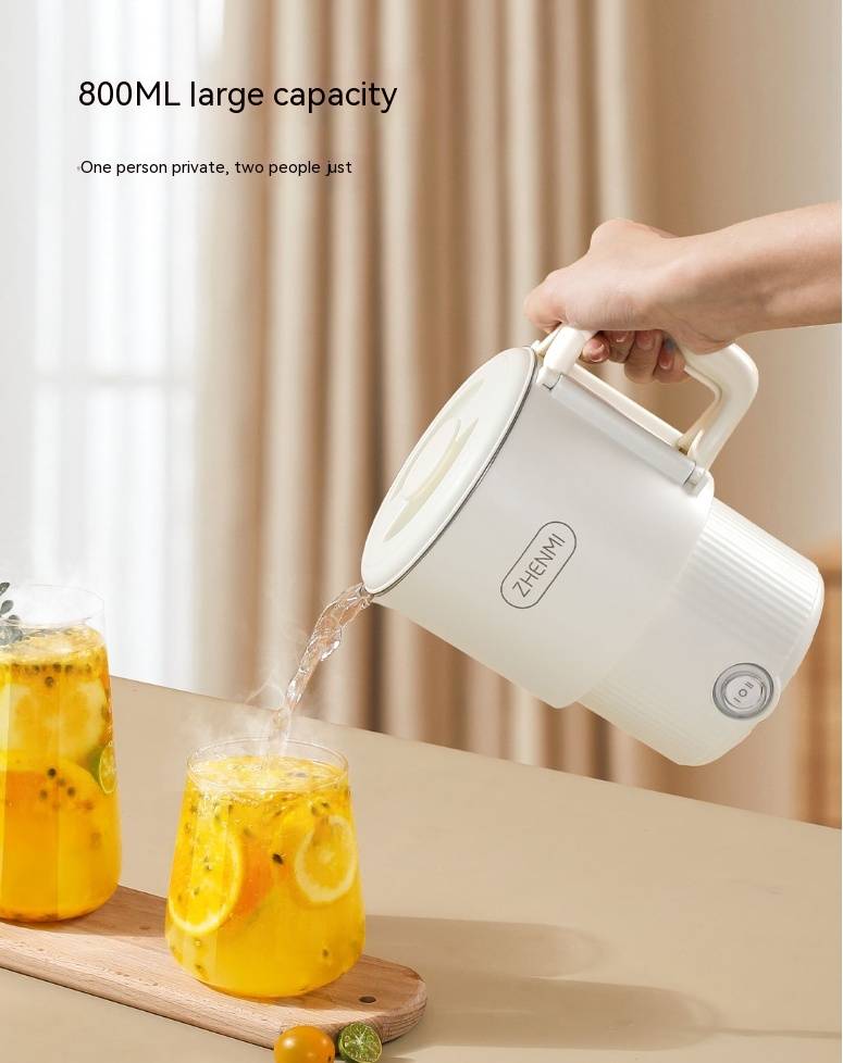 ZHENMI Portable Folding Electric Kettle 800ml Travel & Home Use