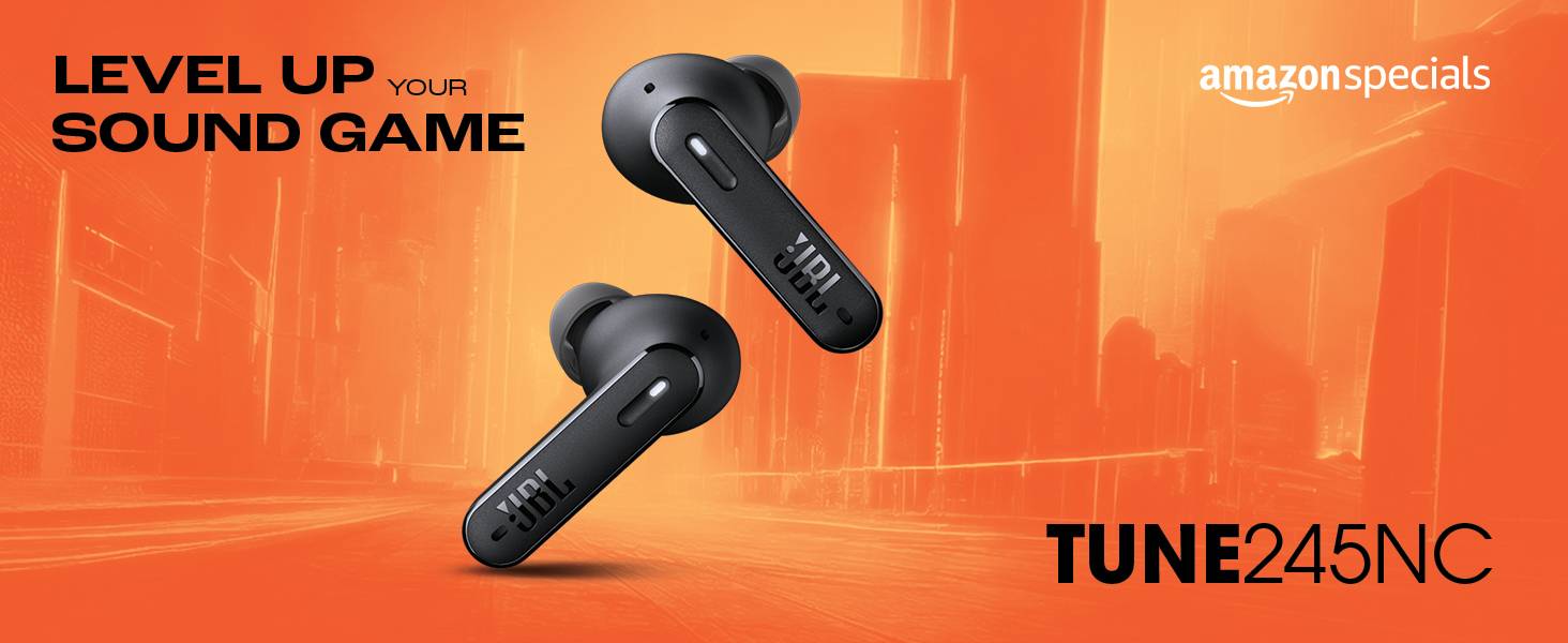 JBL Tune 245NC True Wireless In-Ear Noise-Cancelling Earbuds