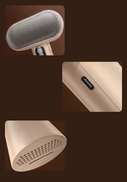 RTAKO Portable Electric Lint Remover Double-Headed Cordless Fabric Shaver for Clothes & Sweaters