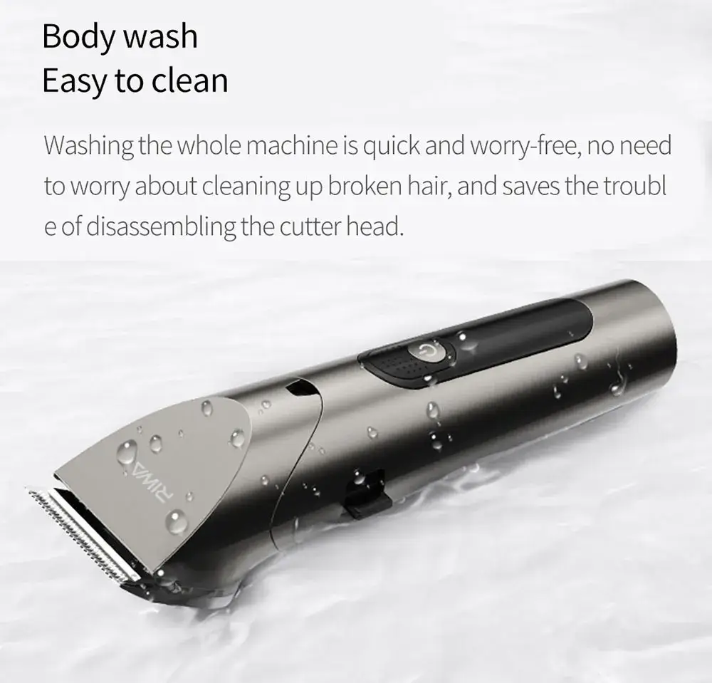 Xiaomi RIWA RE-6305 Professional Washable Rechargeable Hair Clipper & Barber Trimmer