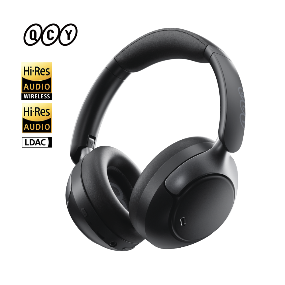 QCY H3 Pro Wireless Over-Ear Headphones with Active Noise Cancellation QCY H3 Pro Wireless Over-Ear Headphones with Active Noise Cancellation