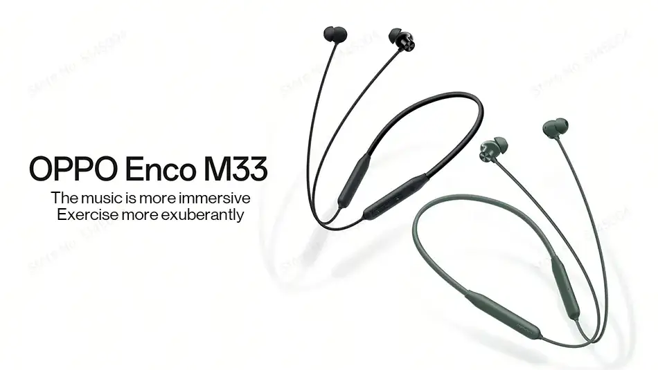 OPPO Enco M33 45dB ANC Neckband Earphones