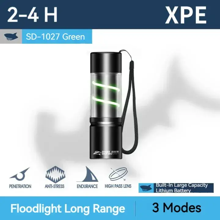Smiling Shark SD-1027 USB Rechargeable Multifunctional Mini Flashlight Smiling Shark SD-1027 USB Rechargeable Multifunctional Mini Flashlight