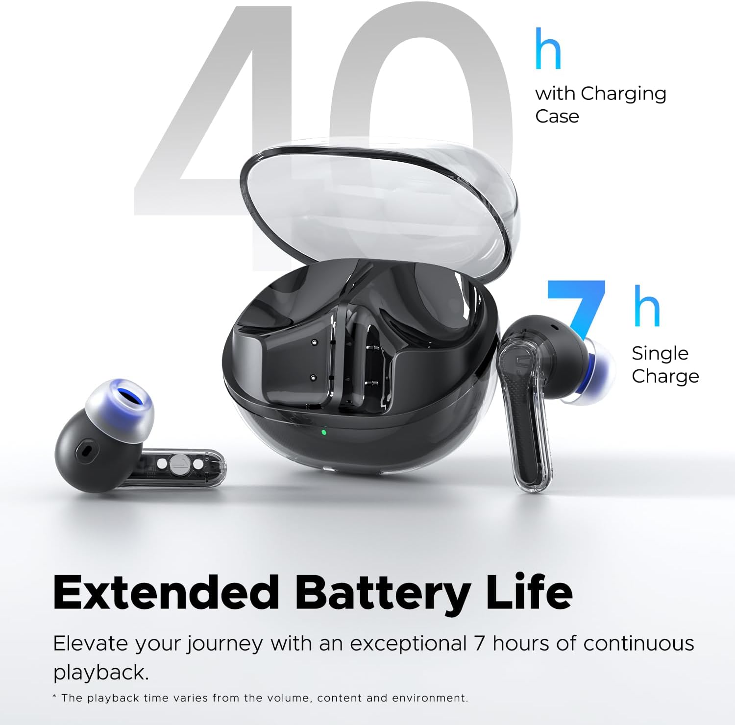 SoundPEATS Clear True Wireless Earbuds