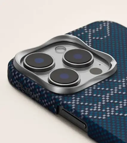 Pitaka Snake Ridge Case For iPhone 16 Pro Max (Snowy day)