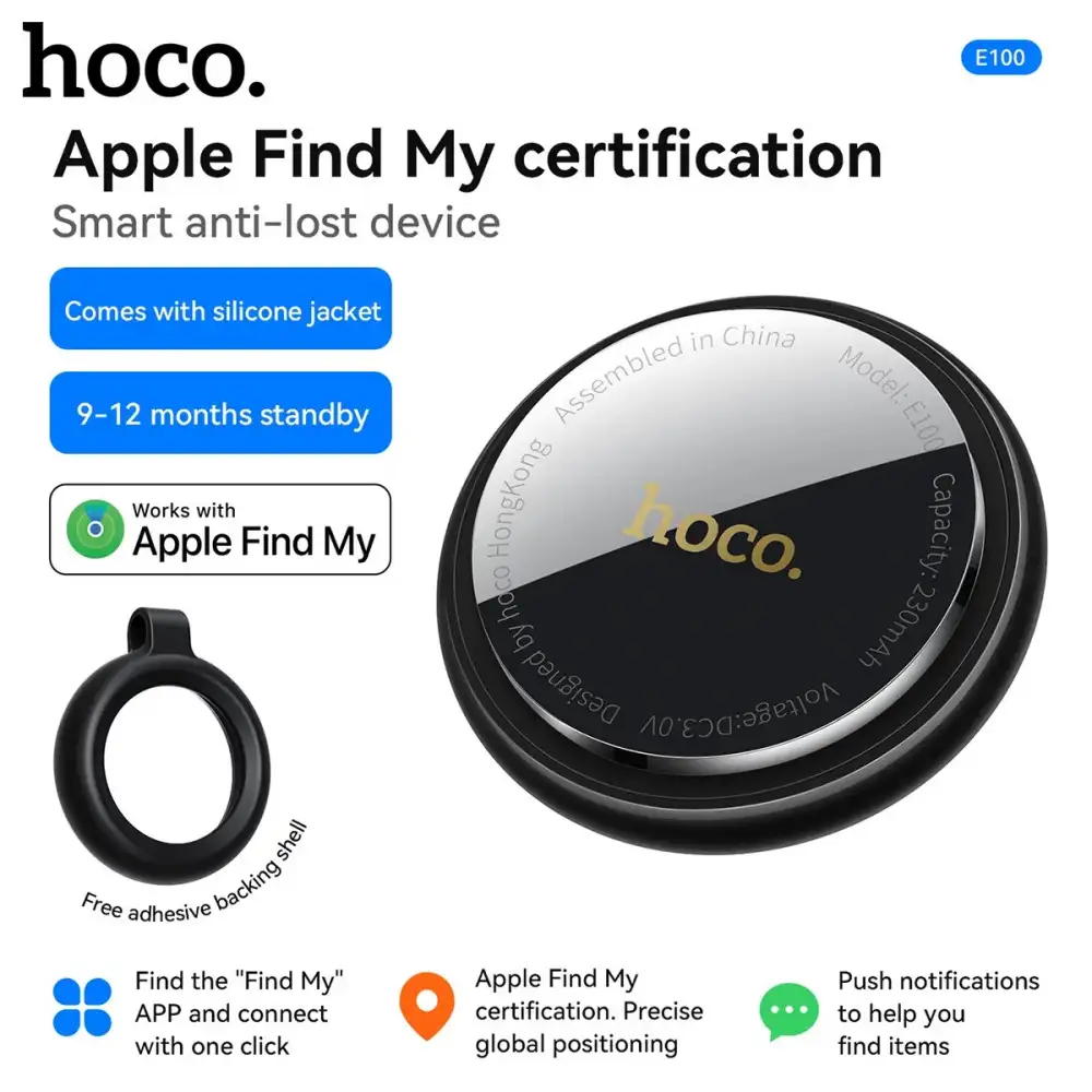 Hoco E100 Mini GPS Tracker for Apple Smart AirTag Global Locator