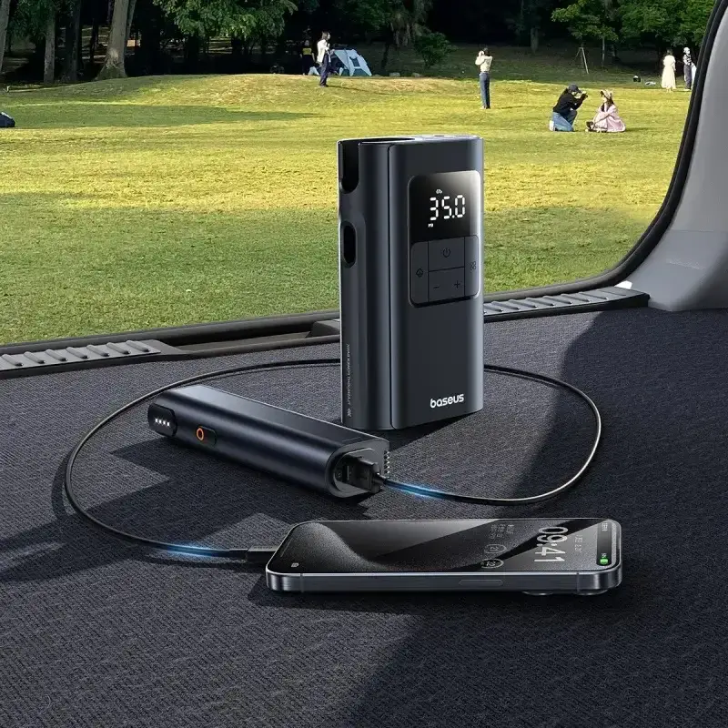 Baseus VA1 BS-CG034 Portable Car Tire Inflator & Air Compressor Pump