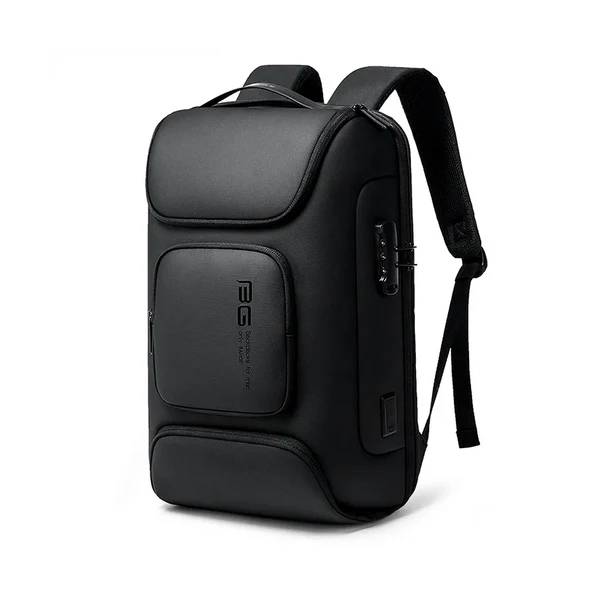 BANGE 7216 Plus 35L Anti-Theft Travel Backpack with USB Charging Port & Lock