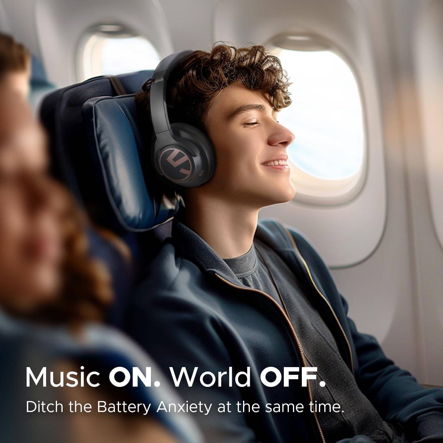 SoundPEATS Space ANC Bluetooth Over-Ear Headphones