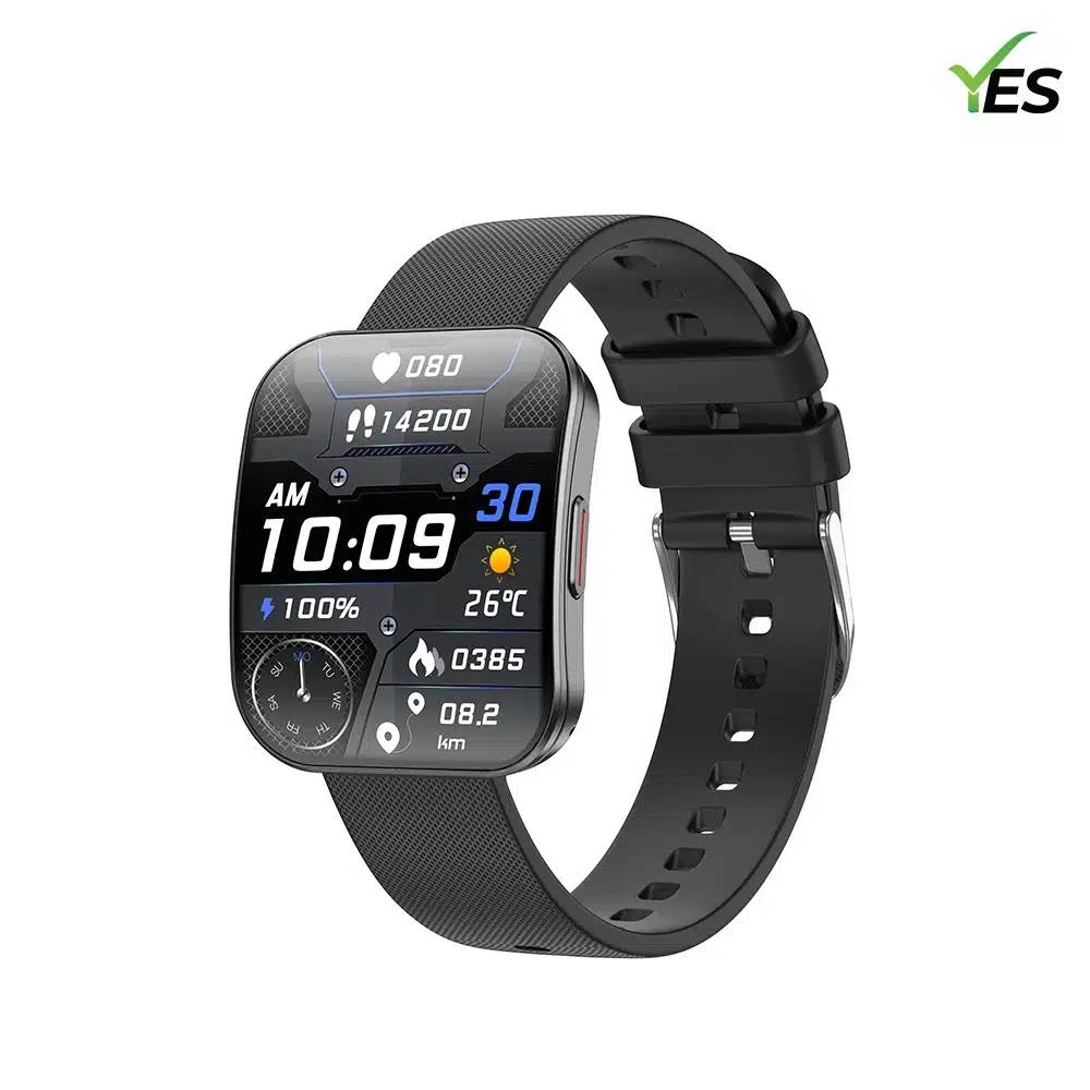 YES Curve Flex AMOLED Bluetooth Calling Smartwatch