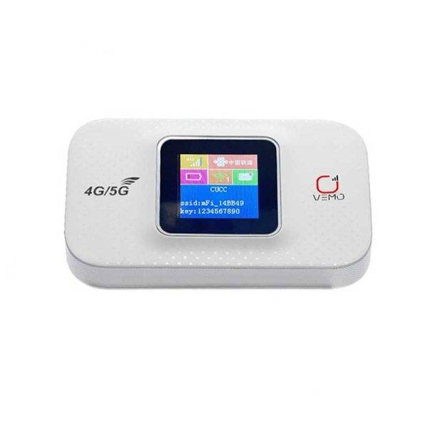 VEMO E5783 Plus 4G/5G High-Speed Pocket Wi-Fi Router 300Mbps Portable Hotspot