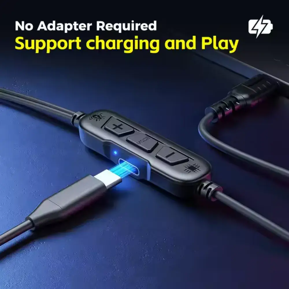 Plextone Rx5 Refire Type-c Gaming Wired Headphone