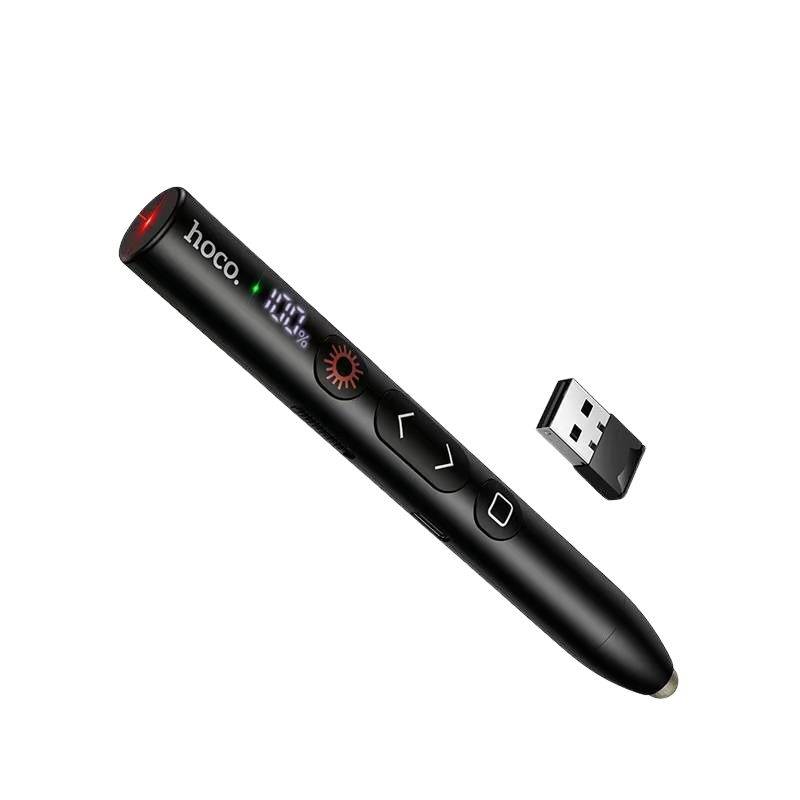 Hoco GM203 2-in-1 Wireless Presentation Remote with Laser Pointer & Slide Control