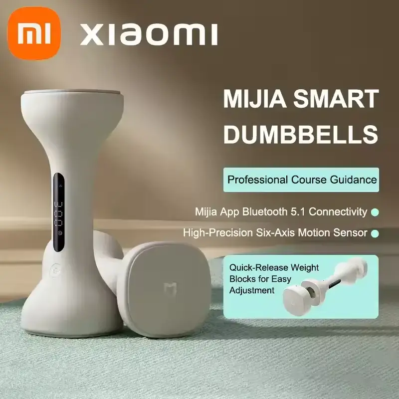 Xiaomi Mijia MJYL01YM Smart Adjustable Dumbbells for Men & Women