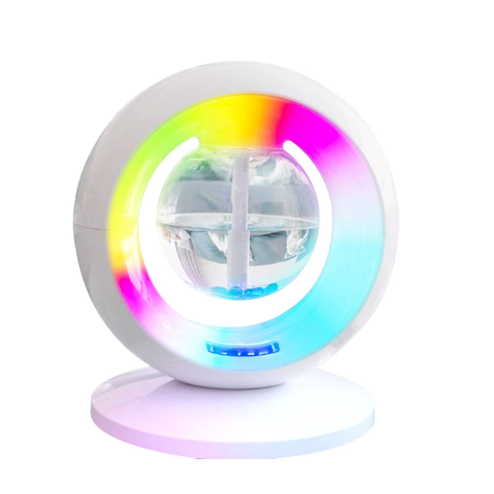 Air Humidifier White Electronic Clock Quiet for Home Living Room Bedroom Air Humidifier White Electronic Clock Quiet for Home Living Room Bedroom