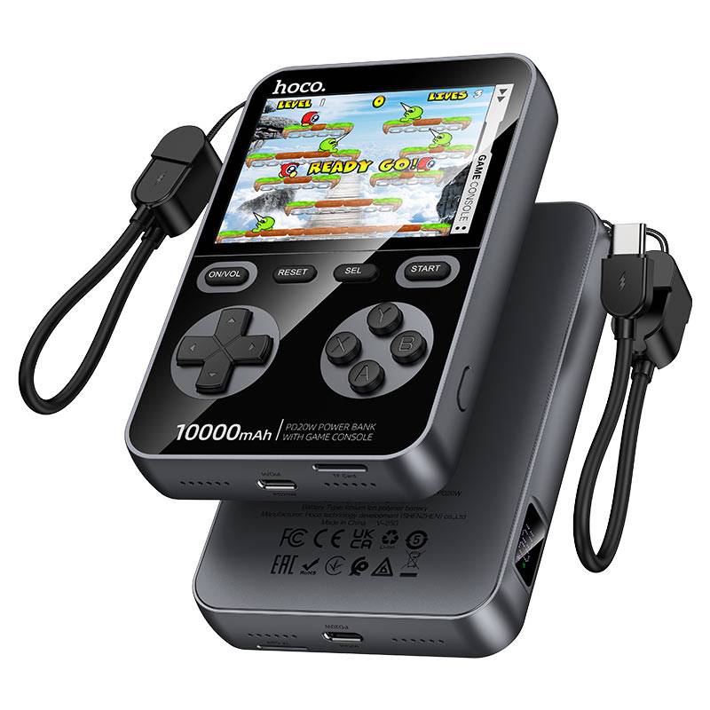 Hoco Q47 10000mAh Power Bank with Built-in Game Console