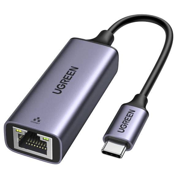 Ugreen CM255 Type-C to RJ45 Gigabit Ethernet Adapter with PD Charging