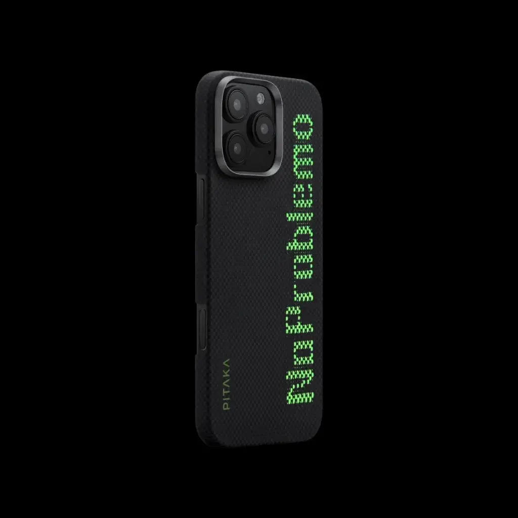 Pitaka Aries Tactile Woven Case for iPhone 16 Pro -NoProblemo