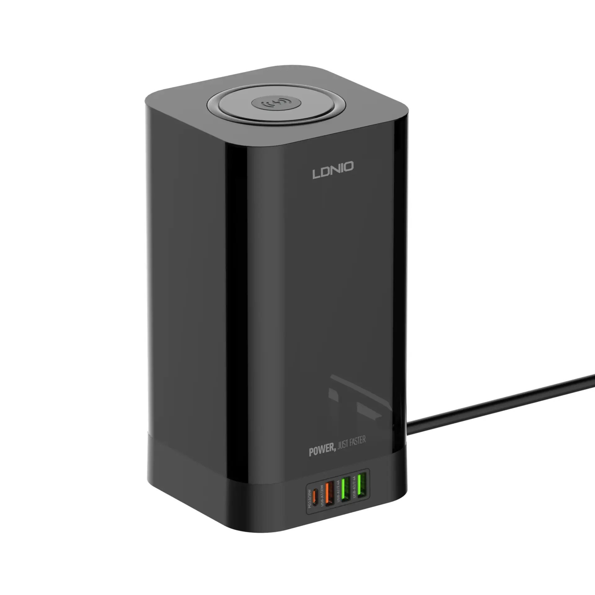 LDNIO SEW4485 Power Tower 2500W with USB & Wireless Charging