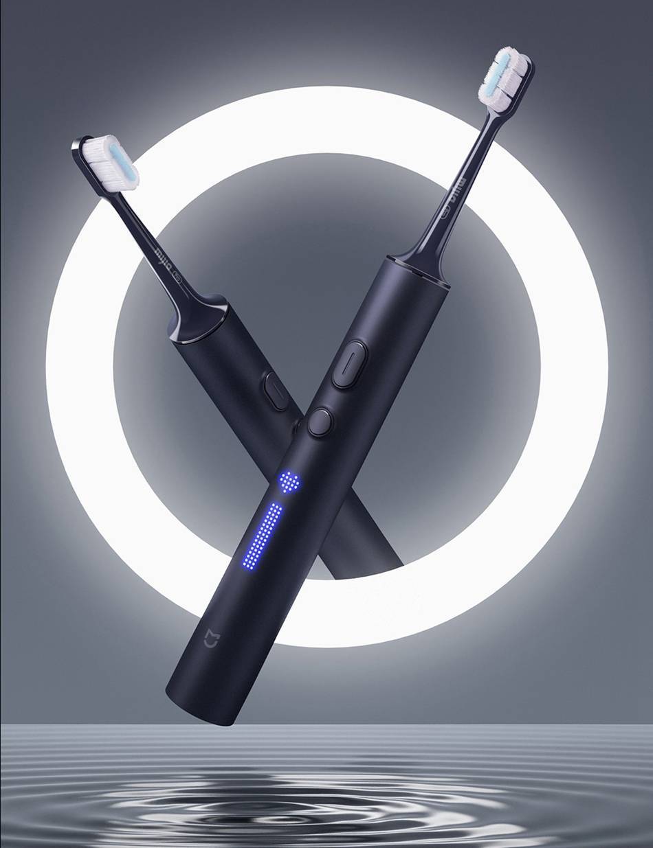 Xiaomi T700 Electric Toothbrush with Smart LED Display Multiple Power Adjustments and Ultra Soft Bristles